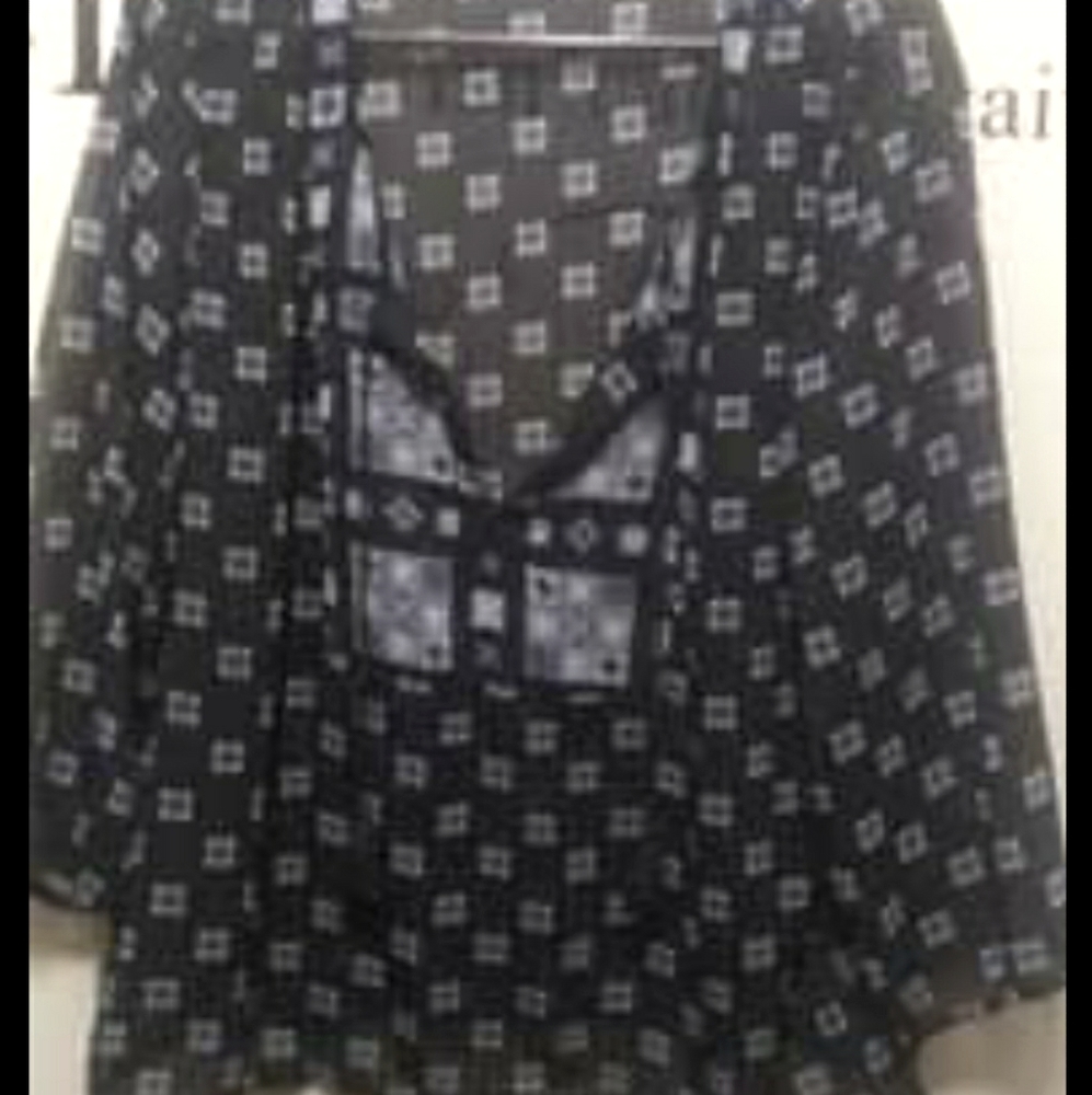 Style and Co Boho peasant top